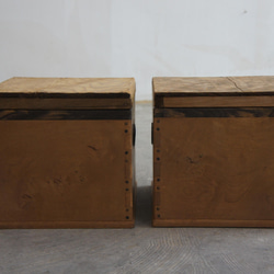 アンティーク木箱　２個セット 3枚目の画像