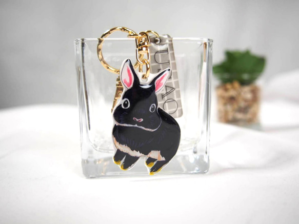 Twin Angels ウサギ キーホルダー 5　未開封 うさぎキーホルダー | lattencos