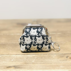 1点のみ ミナペルホネンhandmade パッチワークがま口ポーチ