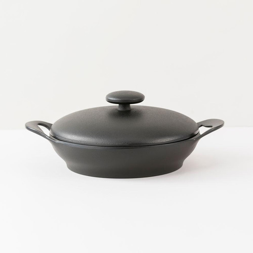 公式】岩鋳 南部鉄器 CUROCO キャセロール 20cm（浅） 鍋・土鍋