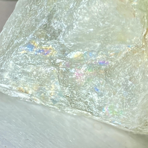 受験御守り˚✧₊虹入り フローライト 蛍石 ラフストーン 原石