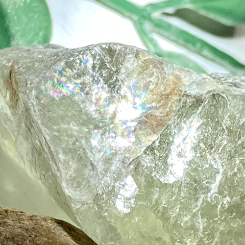 受験御守り˚✧₊虹入り フローライト 蛍石 ラフストーン 原石