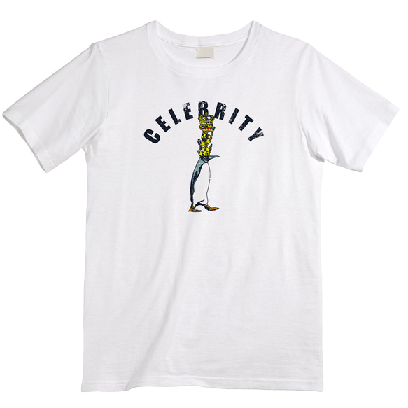 [Tシャツ] Celebrity penguin 1枚目の画像