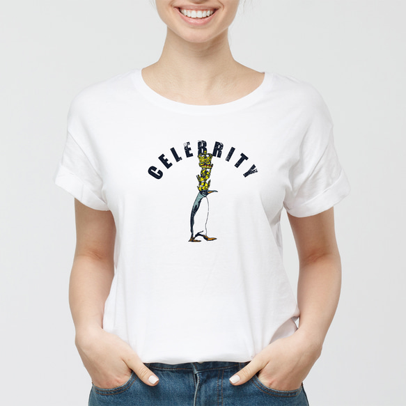[Tシャツ] Celebrity penguin 3枚目の画像