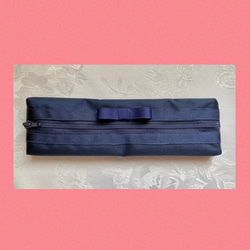 確認用♡No.198♡フリースマフラー♡青系♡おまけリボン♡ハンドメイド