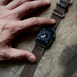 Apple Watch 錶帶 Apple Watch 皮帶 所有系列兼容 42mm/44m/45mm/49mm 米色 第8張的照片