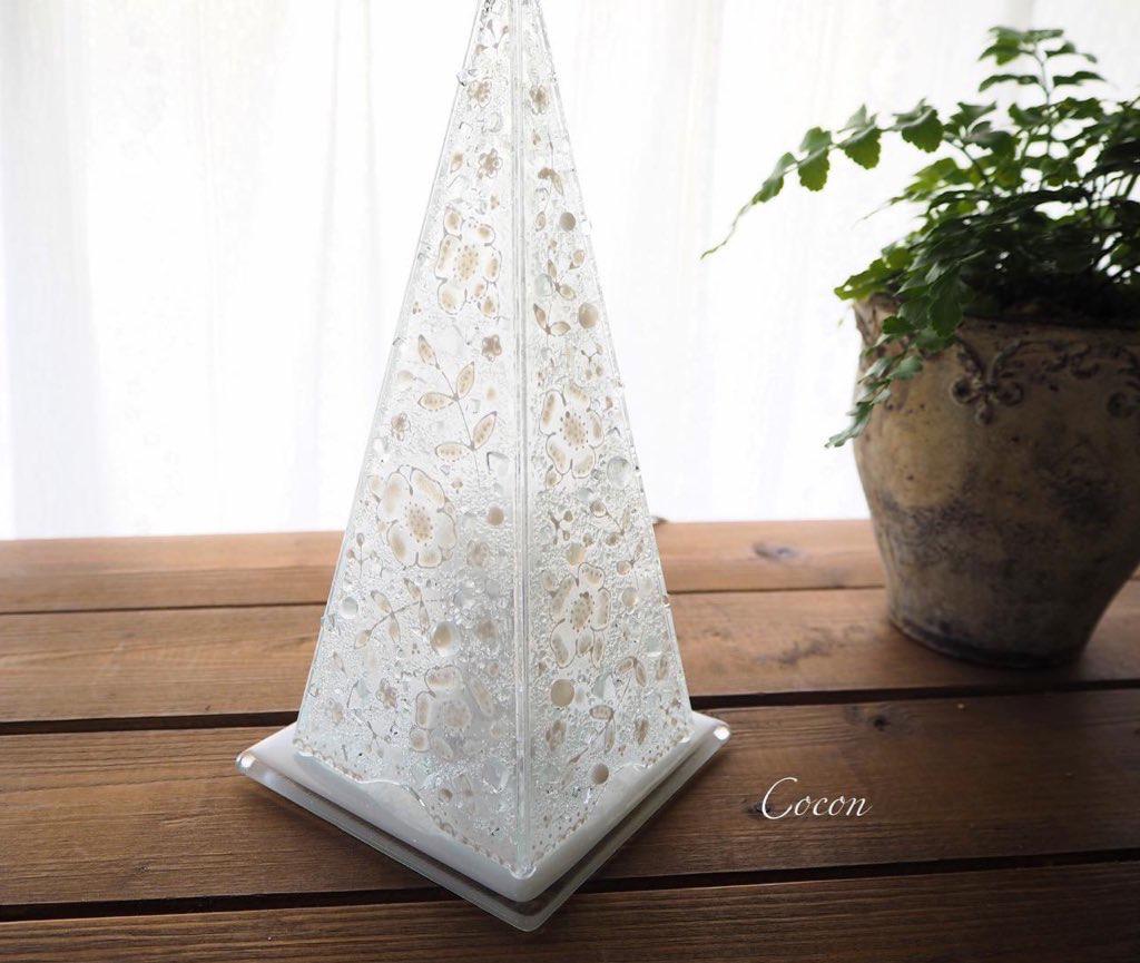 繊細なレース模様【オーダー制作】フォレストランプ（レースフラワー）