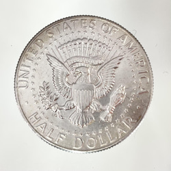 アメリカハーフダラー特年銀貨コインリング17号現品即納 6枚目の画像
