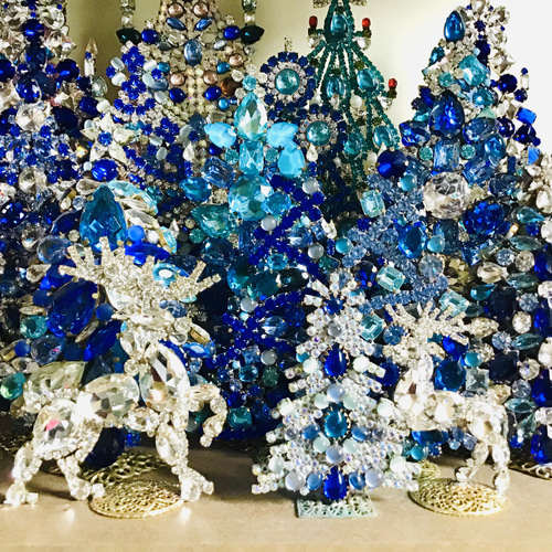 チェコガラス ビンテージ クリスマスツリー ヴィンテージ チェコ