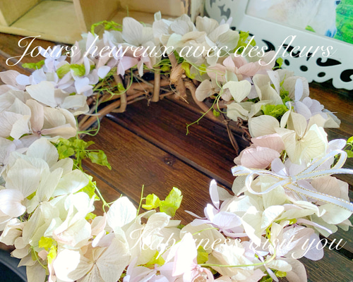 couleur de printemps〜永遠の幸せ*ೃ✩⃛⋆春色のリース✩⃛ೄ