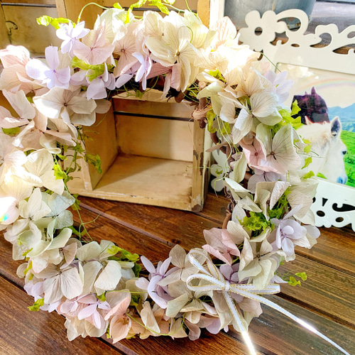couleur de printemps〜永遠の幸せ*ೃ✩⃛⋆春色のリース✩⃛ೄ