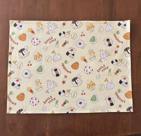 ランチョンマット(M)：おにぎり柄(Y) その他入園グッズ epi-heart 通販