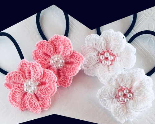 【ヘアゴム作品集①】　ベビー・キッズ用ヘアゴムの作品集です♡ ヘアゴム - ベビー・キッズの人気通販 | minne byGMOペパボ 国内最大級