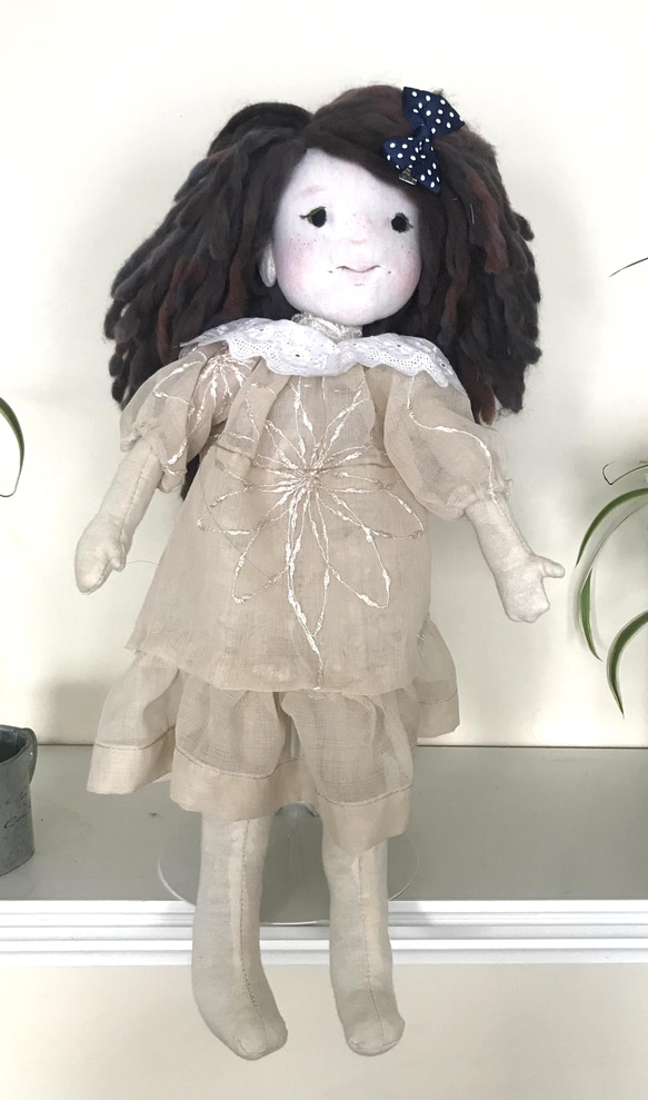 癒やしドール入園、入学お誕生日に❣️ドレスを選べます！日本では珍しいヨーロピアンウオルドーフ人形！世界に一つだけのお人形 4枚目の画像