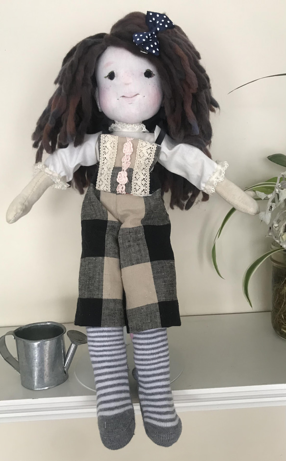癒やしドール入園、入学お誕生日に❣️ドレスを選べます！日本では珍しいヨーロピアンウオルドーフ人形！世界に一つだけのお人形 6枚目の画像