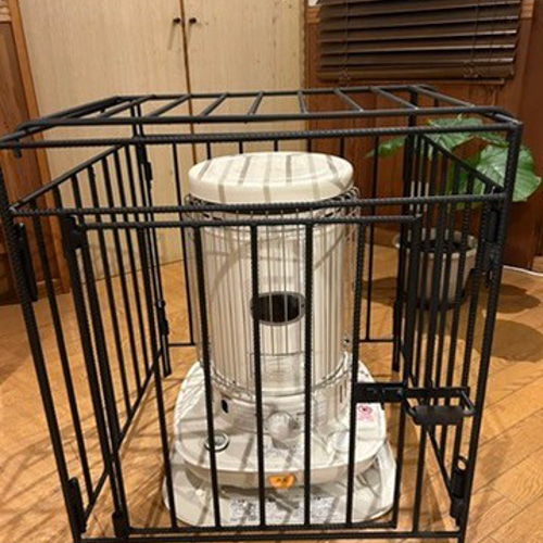 トヨトミ対流型石油ストーブ KS-67H ブラック対応｜異形鉄筋ストーブ