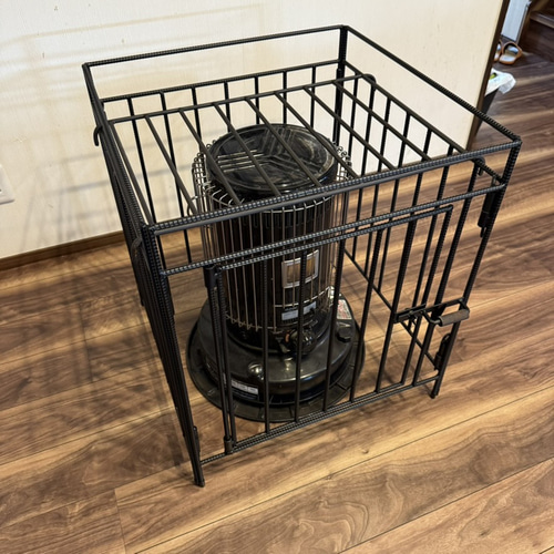 トヨトミ対流型石油ストーブ KS-67H ブラック対応｜異形鉄筋ストーブ