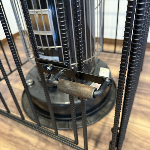 トヨトミ対流型石油ストーブ KS-67H ブラック対応｜異形鉄筋ストーブ