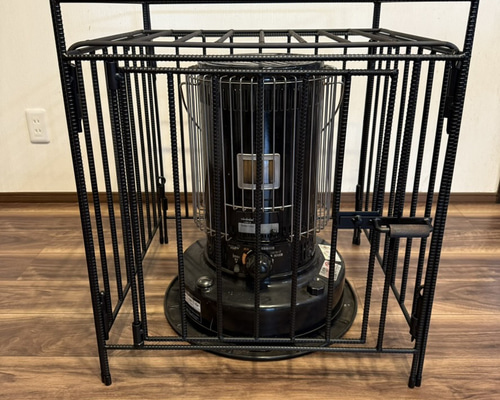 対流型石油ストーブトヨトミ ks-67hストーブガード 手作り アイアンT-01 5860793b844f1bce699b2560694495