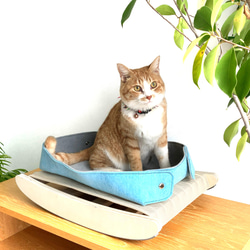 兼顧舒適度和清潔度。春天 + 棲息地 = 新貓床“Bane Gura” 第4張的照片