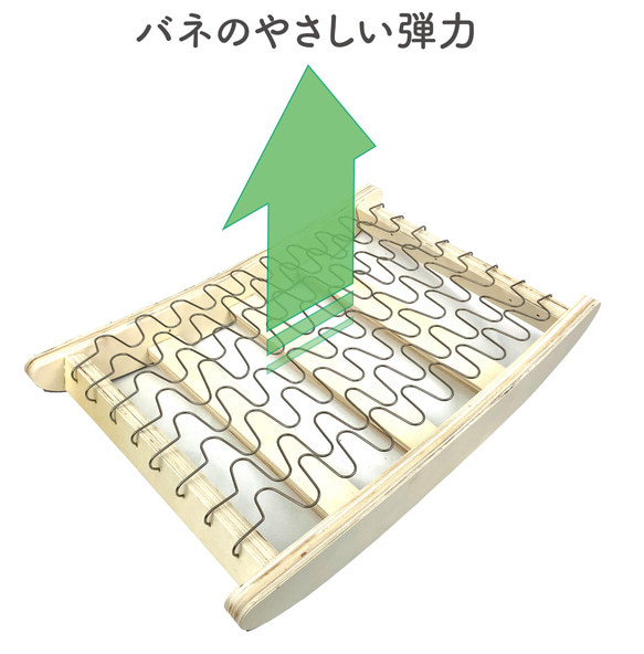 快適と清潔の両立。ばね ＋ ねぐら = 新型猫ベッド「ばねぐら」 5枚目の画像