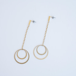 真鍮ピアス　SU-JYO 1枚目の画像