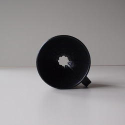 コーヒードリッパー＆ピッチャー　 黒　ドット　陶器 11枚目の画像