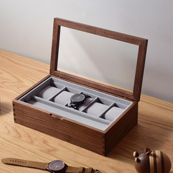 木製の玄関収納ボックス 引き出し2段 アンティーク風 書類ボックス