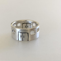 電車のリング【SV999】 2枚目の画像