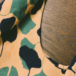 イチョウ葉のサスペンダースカート~厚手コーデュロイドレス~ワンピース 7枚目の画像