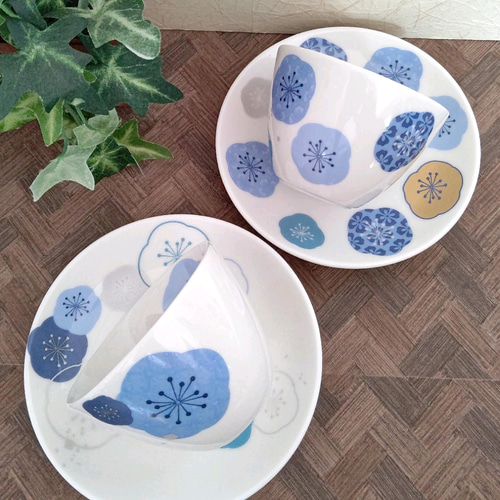 志音 陶芸 皿 5枚 生産終了なため貴重な湯呑と茶托✨