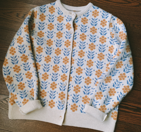 暖かくセーターニットカーディガン~厚手セーター~ラウンドネックセーターコート 6枚目の画像