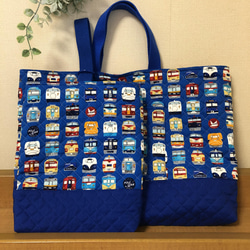 入園入学セット ユキエモン レッスンバッグ 上履き入れ 2点セット