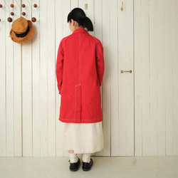 french work coat　red 第3張的照片