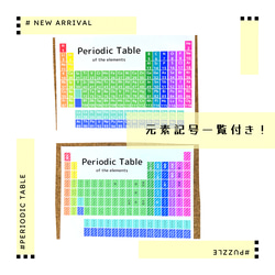 【元素表パズル】元素表　原子番号　原子記号　マッチング　パズル　脳トレ 5枚目の画像