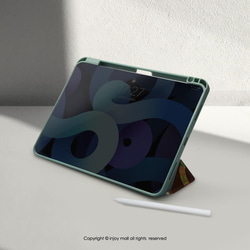 iPad case 12.9/Air5/iPad 9/mini 6 系列Smart cover皮革平板保護 想念與遺忘 第3張的照片