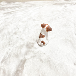 ミニチュア　犬　ジャックラッセルテリア　置物　オブジェ　フィギュア 6枚目の画像