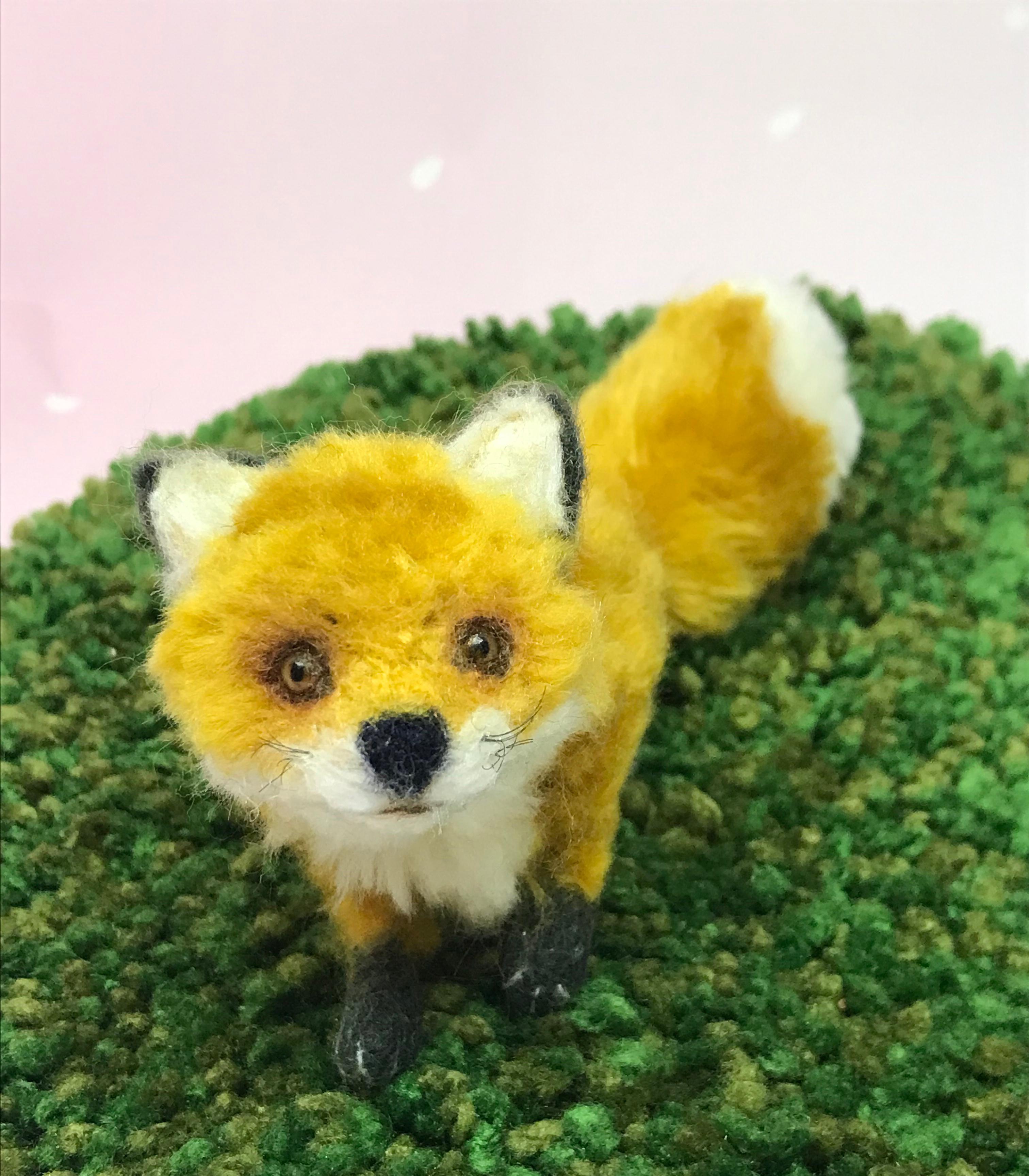 ブランド品専門の ぬいぐるみ キツネ きつね 作家 ハンドメイド ブランド品専門の ぬいぐるみ キツネ きつね 作家 ハンドメイド