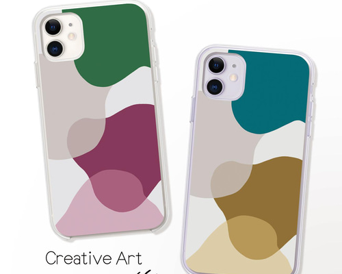Society6  iPhoneケース アート 白 see ya 個性 iPhone12/13/14/15対応】天然貝シェル☆風の歌（iPhone