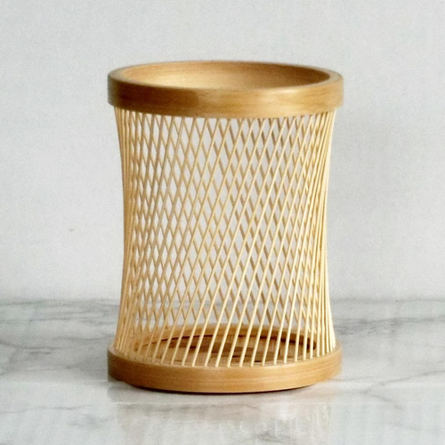 駿河竹千筋細工 ペン立て 奏 伝統工芸の竹細工 ペンケース 竹工房