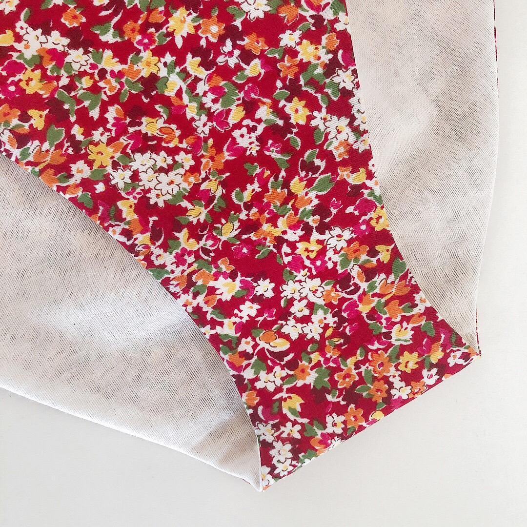 国産綿100％生地*ルナふんどしパンツ＆ブラセット*カリーヌ*ショーツ*ストレスフリー*ハンドメイド*プレゼント