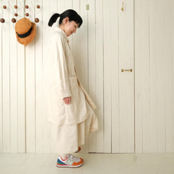 french work coat　ecru 第6張的照片