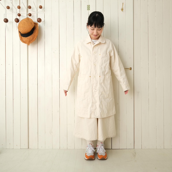 french work coat　ecru 第5張的照片