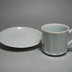 青白磁鎬コーヒーカップ 4枚目の画像