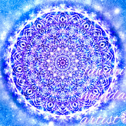 魂の記憶・ヒーリング】愛と光❋高波動曼荼羅エネルギーアート /スター