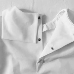 セーラー襟♡バックボタン♡ベビーブラウス♡80〜90サイズ♡ 8枚目の画像