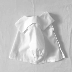 セーラー襟♡バックボタン♡ベビーブラウス♡80〜90サイズ♡ 11枚目の画像