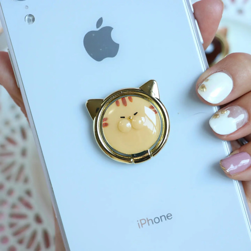猫【うちの子スマホリング】 スマホケース・カバー Cupit 通販