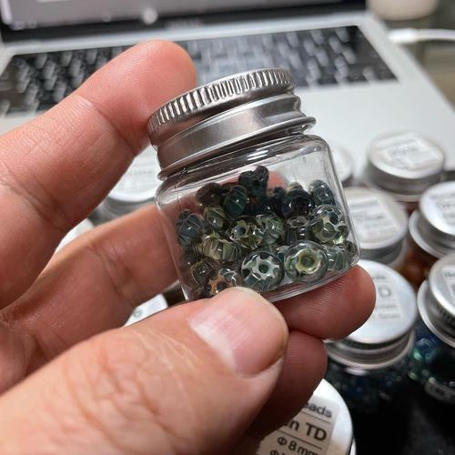φ8mm レインボーブレスレット【受注制作】 ブレスレット 光行