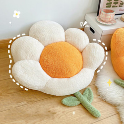 手作り部屋/寮/畳用花形ミニソファー 座布団 超可愛いテディベア生地